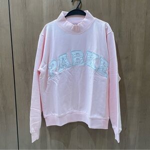 Pink PARKE Women's Sweatshirt Unisex style